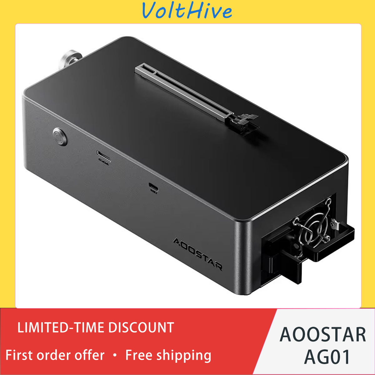 Oculink Egpu Mini Pc - AOOSTAR AG01 AG02، قاعدة توصيل لبطاقات
