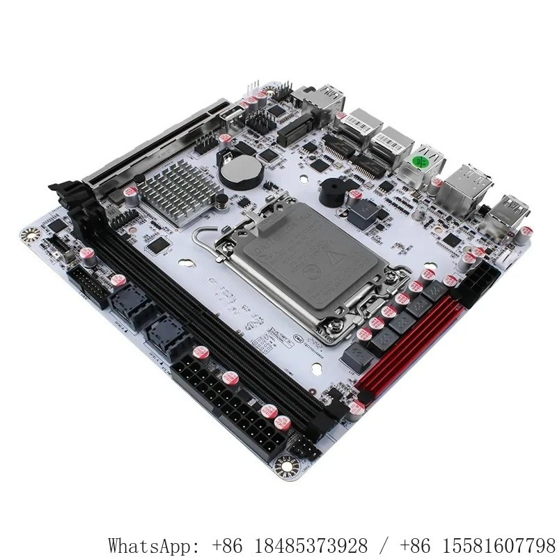 لوحة أم LGA1700 Q670 Mini ITX  - مراجعة Nas Motherboard 8 Sata Mini Itx وسعره