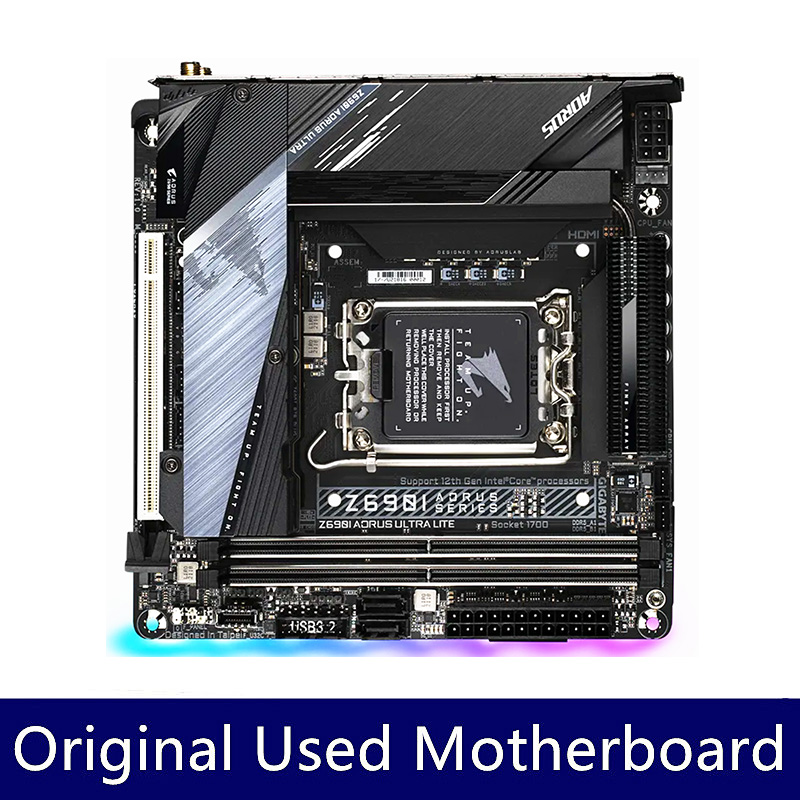 لوحة أم Gigabyte Z690I AORUS U - مراجعة Lga1700 Itx Motherboard Ddr5 وسعره