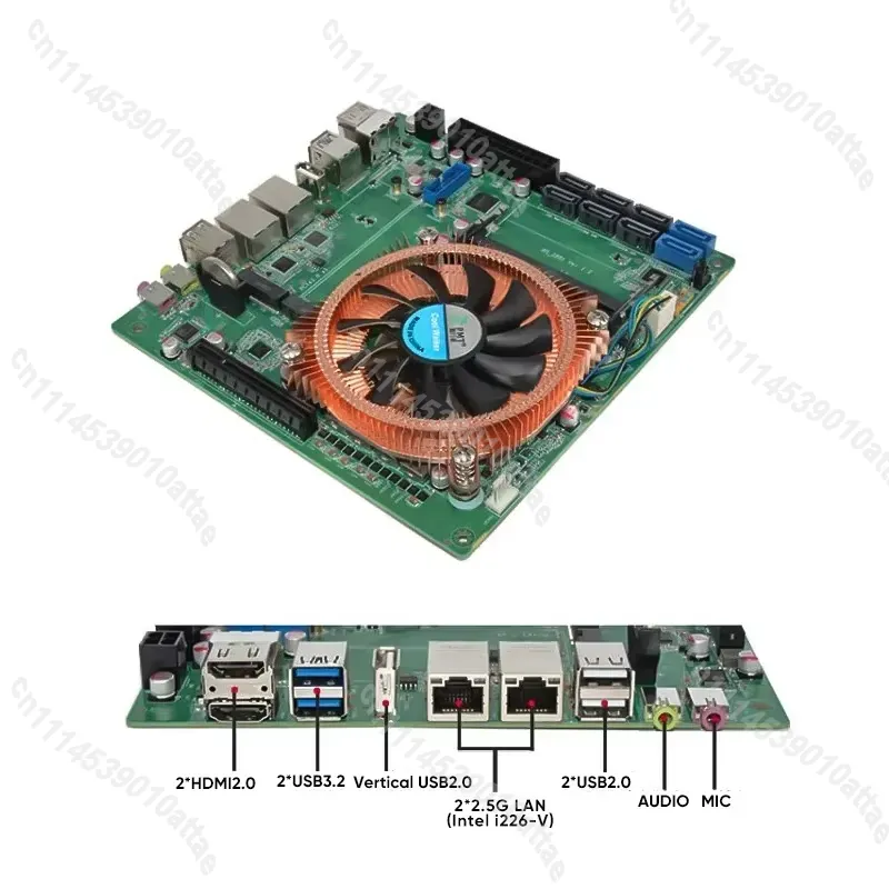 متوافق مع Topton AMD Ryzen 7 5 - مراجعة Nas Motherboard 8 Sata Mini Itx وسعره