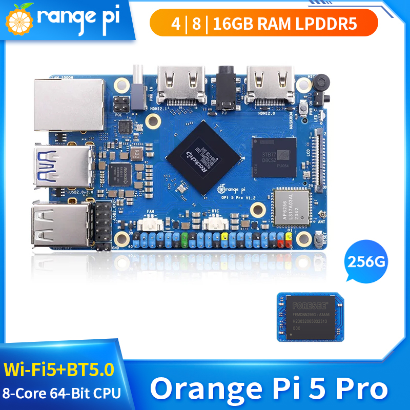 أورانج باي 5 برو 16 8 4 جيجابا - مراجعة Orange Pi 5 Plus 16Gb وسعره